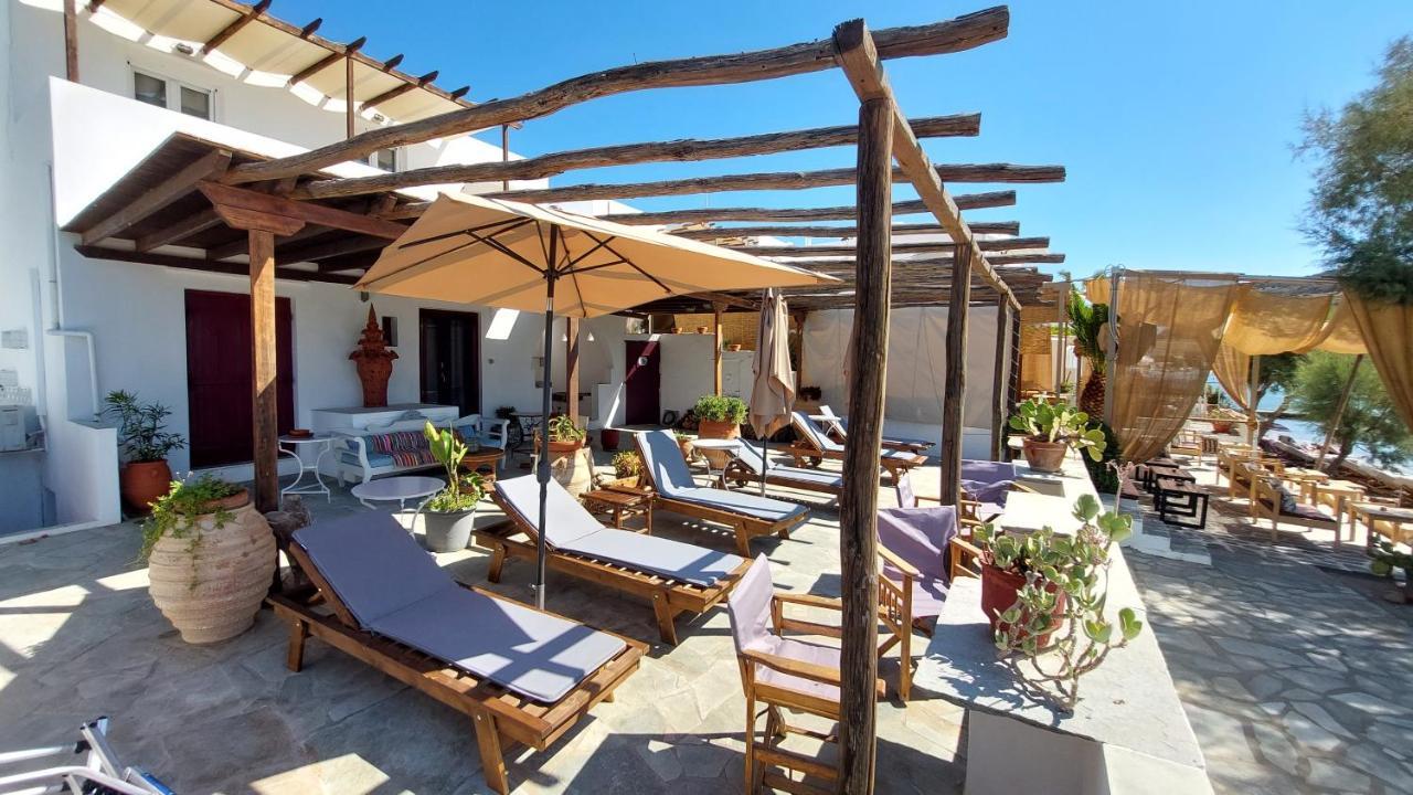 Styfilia Beachfront Apartments Platis Gialos  Esterno foto