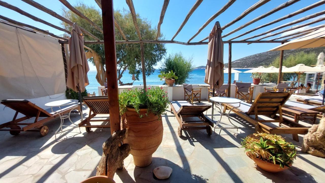 Styfilia Beachfront Apartments Platis Gialos  Esterno foto